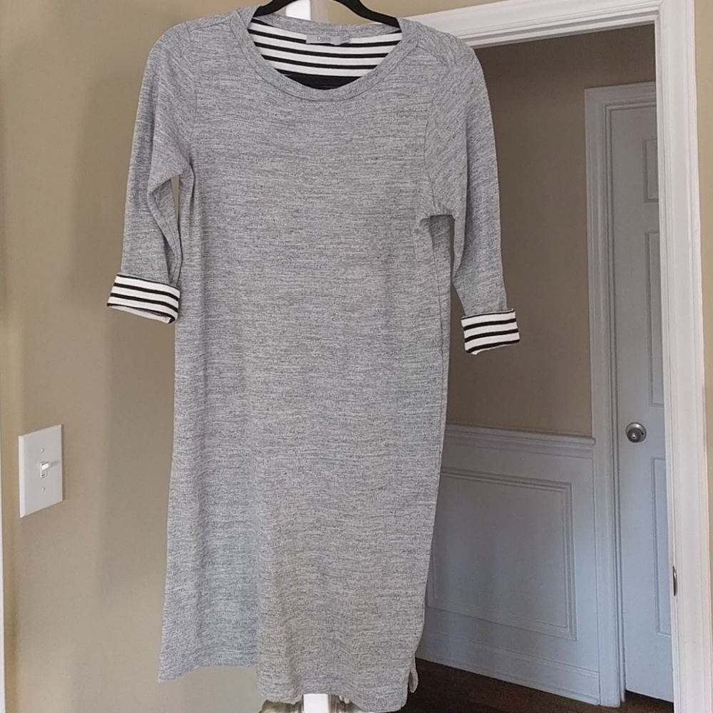 Casual grey dress